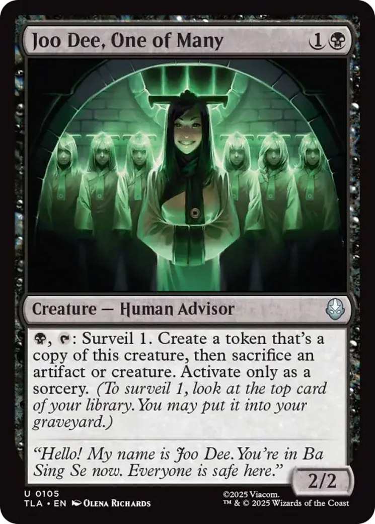 Joo Dee, Public Servant - Sakashima of a Thousand Faces (Borderless) [Avatar: The Last Airbender: Eternal-Legal] | Card Merchant Takapuna