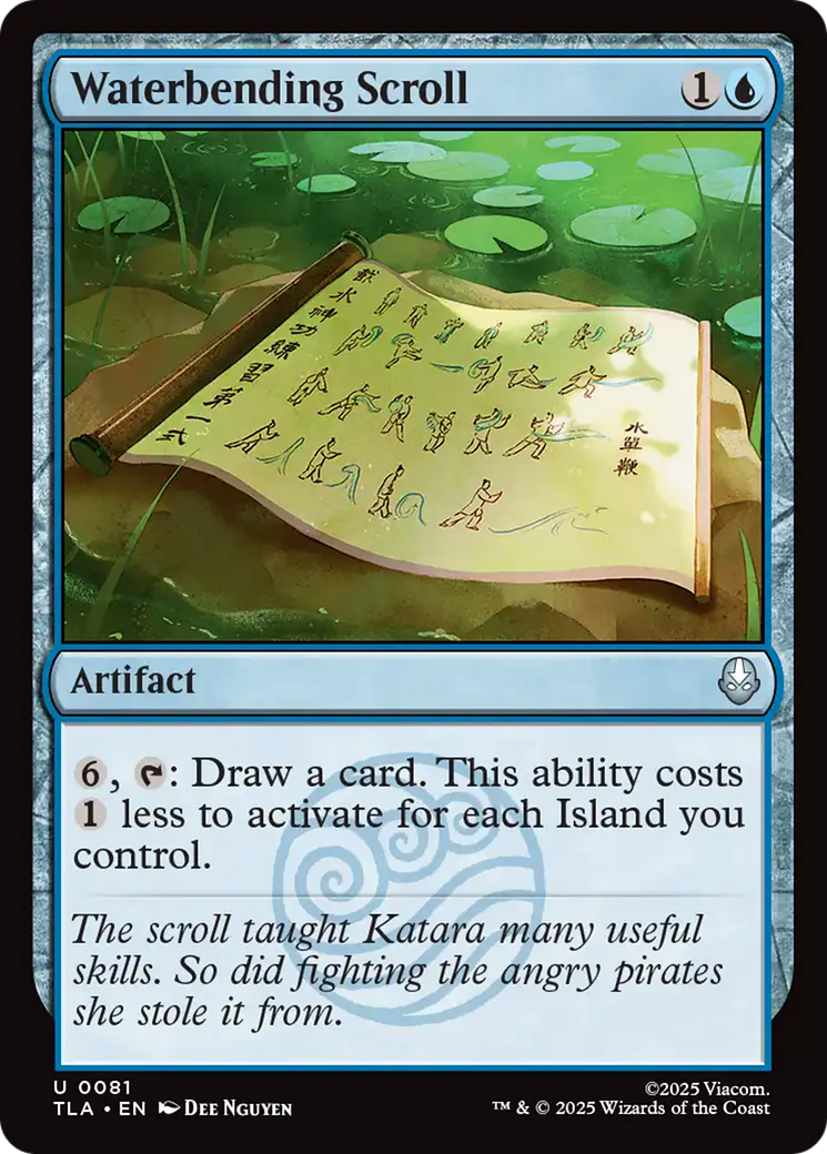 Waterbending Scroll [Avatar: The Last Airbender] | Card Merchant Takapuna