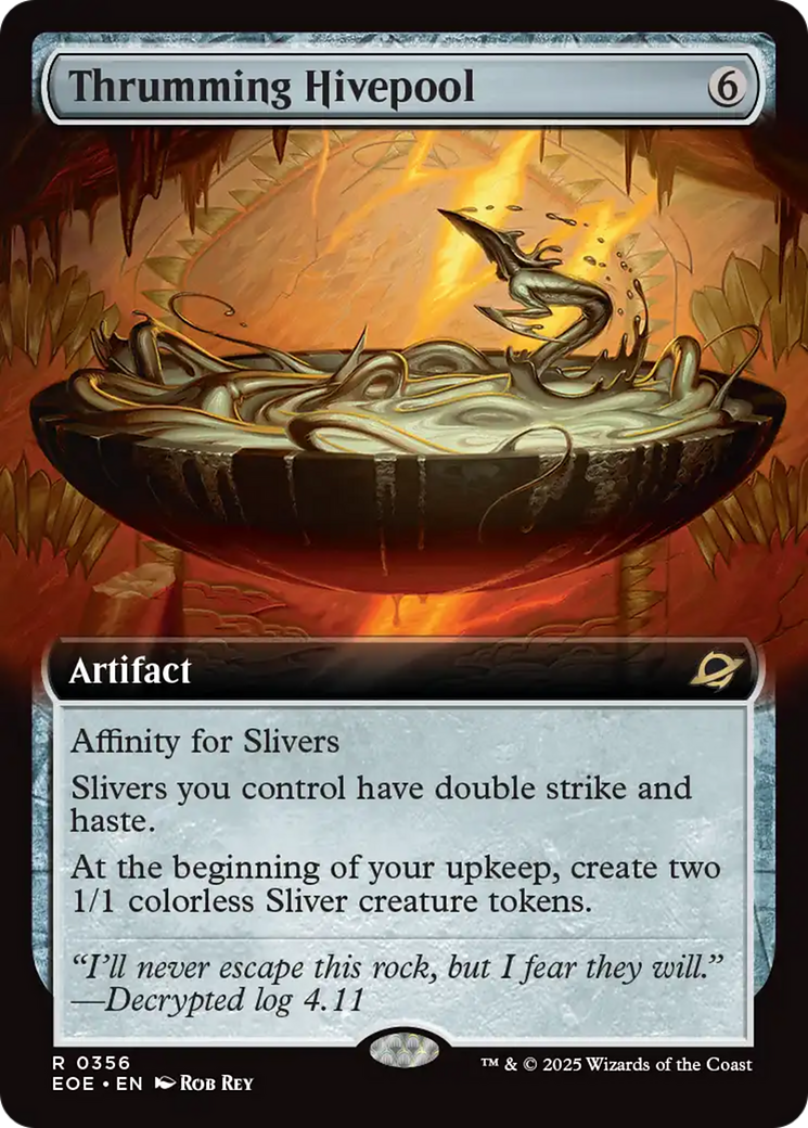 Thrumming Hivepool (Extended Art) [Edge of Eternities] | Card Merchant Takapuna