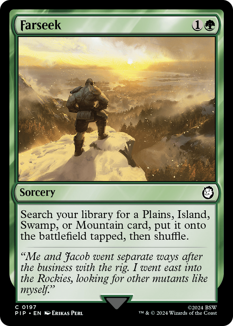 Farseek [Fallout] | Card Merchant Takapuna