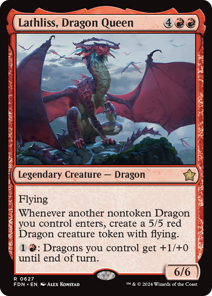 Lathliss, Dragon Queen [Foundations] | Card Merchant Takapuna