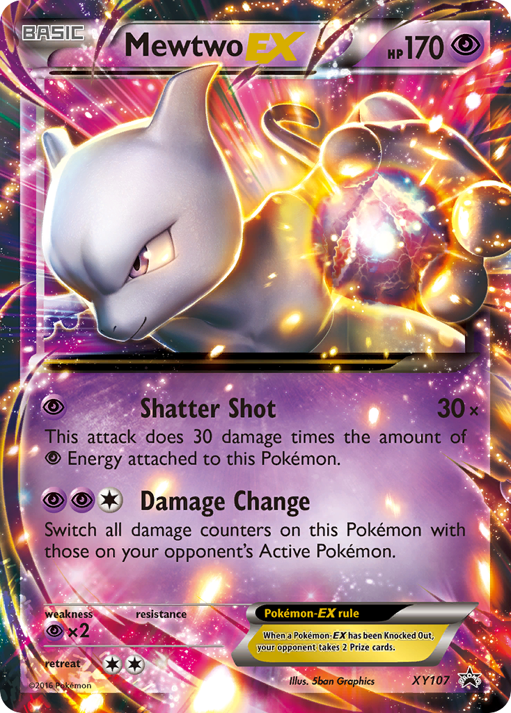 Mewtwo EX (XY107) [XY: Black Star Promos] | Card Merchant Takapuna