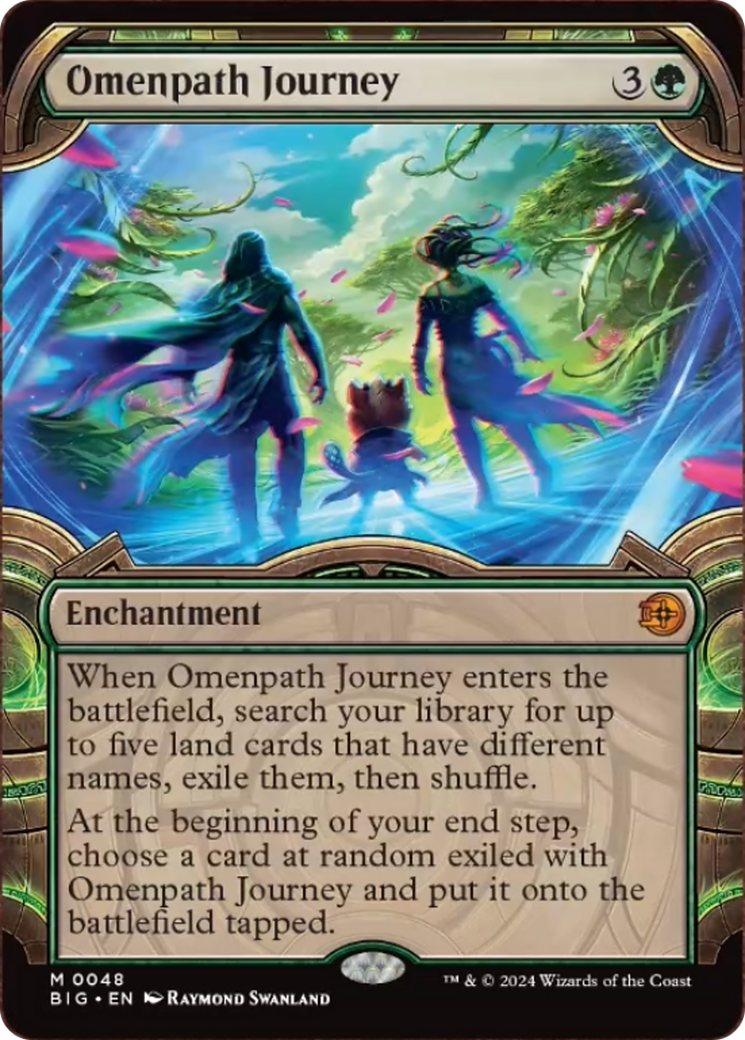 Omenpath Journey (Showcase) [Outlaws of Thunder Junction: The Big Score] | Card Merchant Takapuna