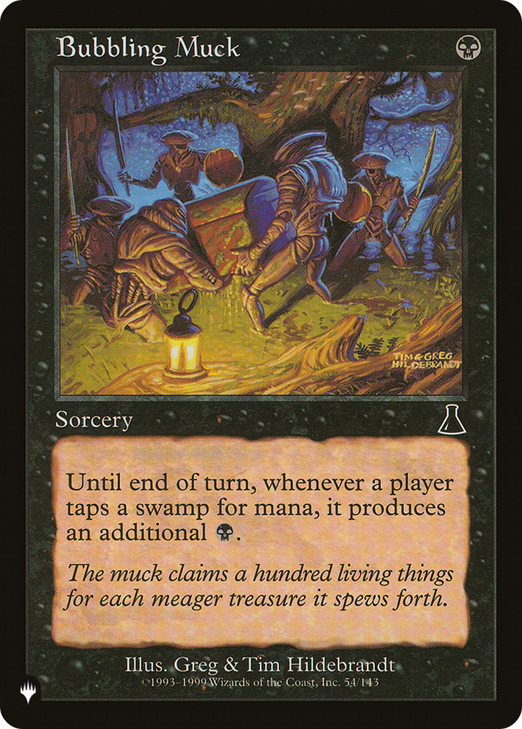 Bubbling Muck [The List] | Card Merchant Takapuna