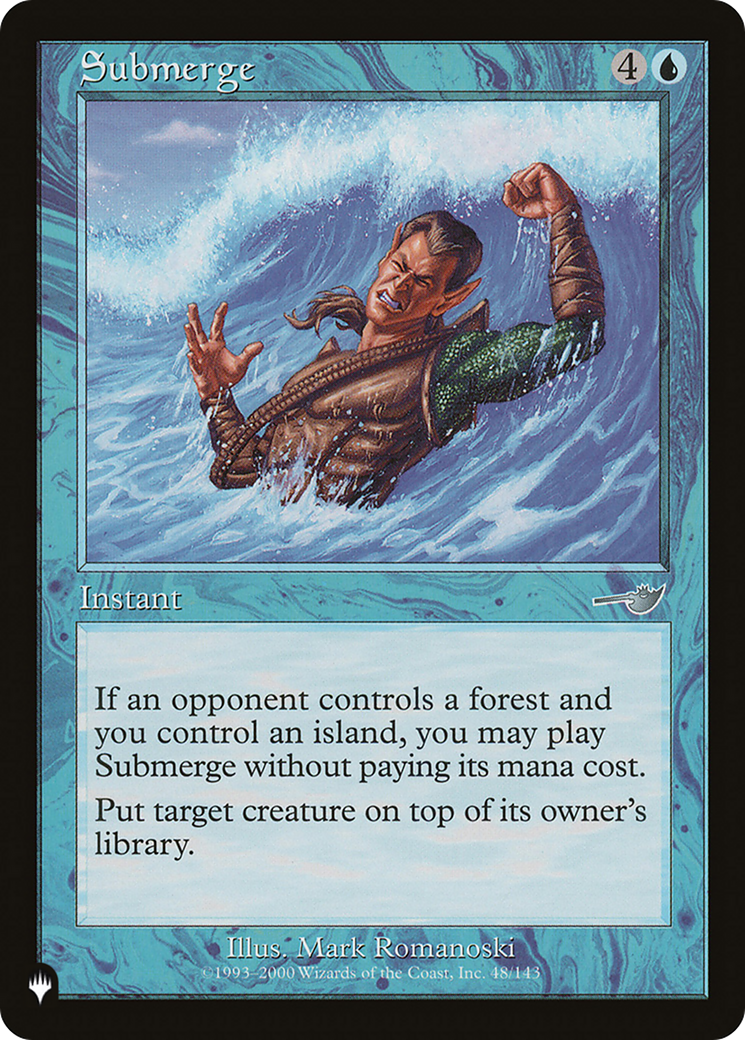 Submerge [The List] | Card Merchant Takapuna