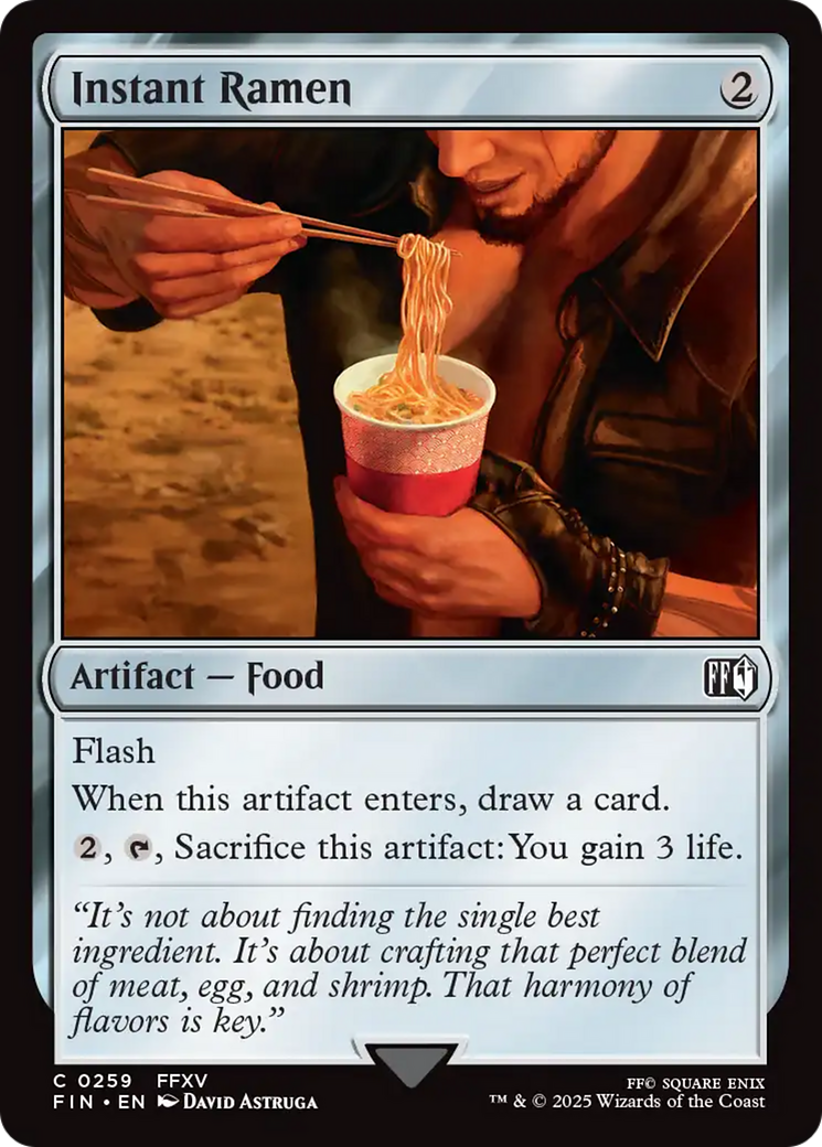 Instant Ramen [FINAL FANTASY] | Card Merchant Takapuna