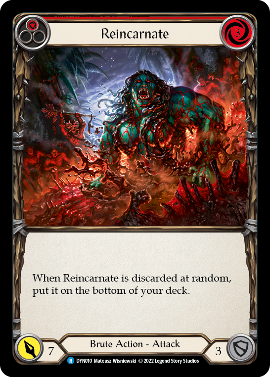 Reincarnate (Red) [DYN010] (Dynasty) | Card Merchant Takapuna