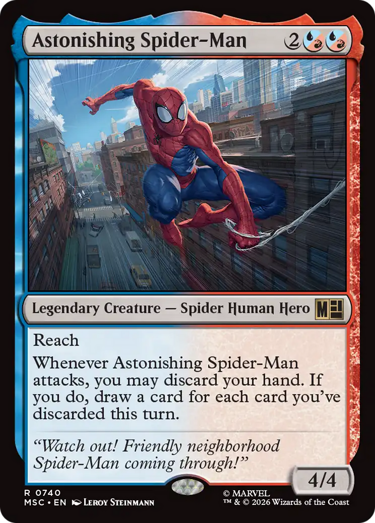 Astonishing Spider-Man [Marvel Super Heroes Commander] | Card Merchant Takapuna