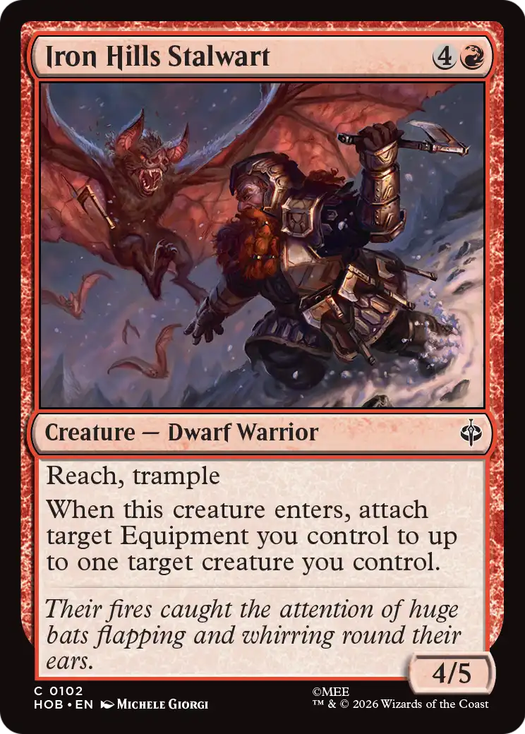 Iron Hills Stalwart [The Hobbit] | Card Merchant Takapuna