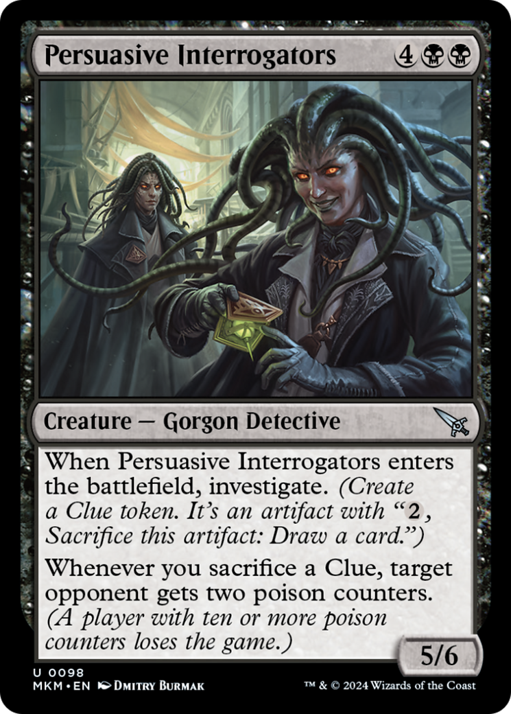 Persuasive Interrogators [Murders at Karlov Manor] | Card Merchant Takapuna