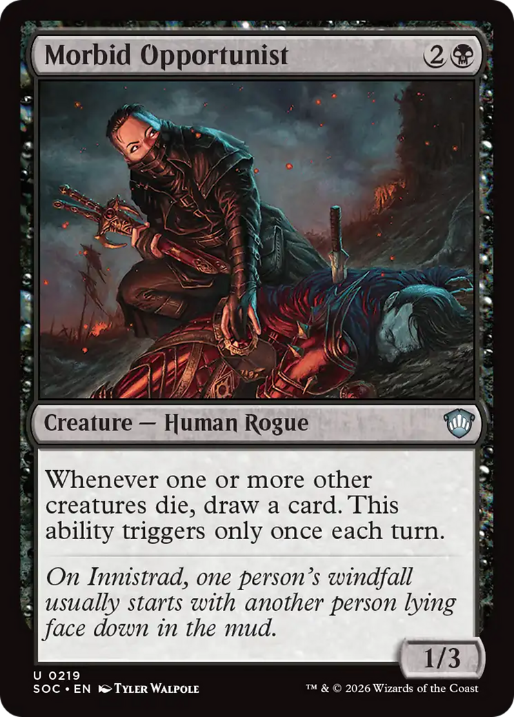 Morbid Opportunist [Secrets of Strixhaven Commander] | Card Merchant Takapuna