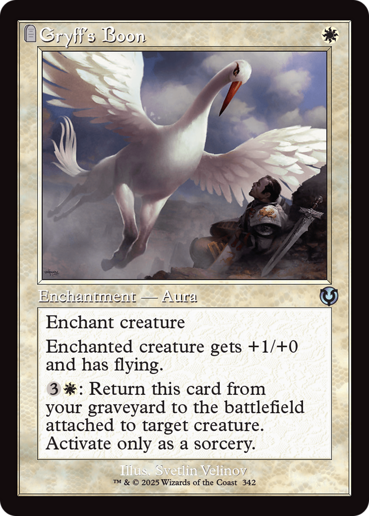 Gryff's Boon (Retro Frame) [Innistrad Remastered] | Card Merchant Takapuna