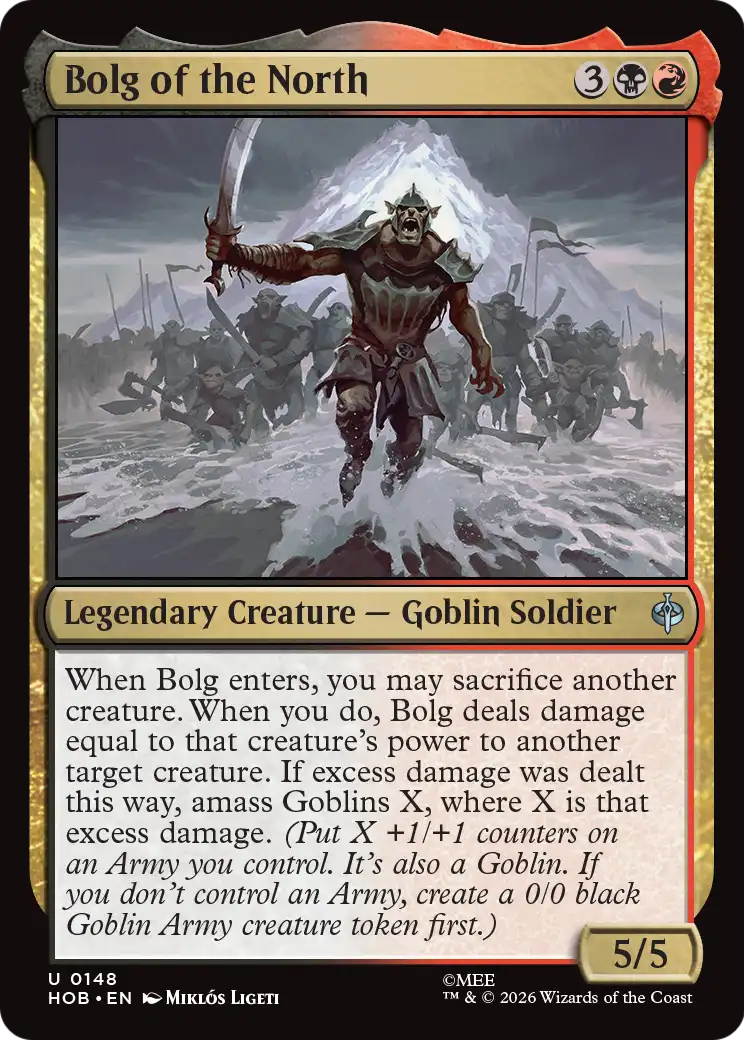 Bolg of the North [The Hobbit] | Card Merchant Takapuna