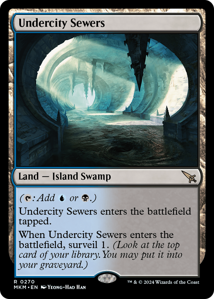 Undercity Sewers [Murders at Karlov Manor] | Card Merchant Takapuna