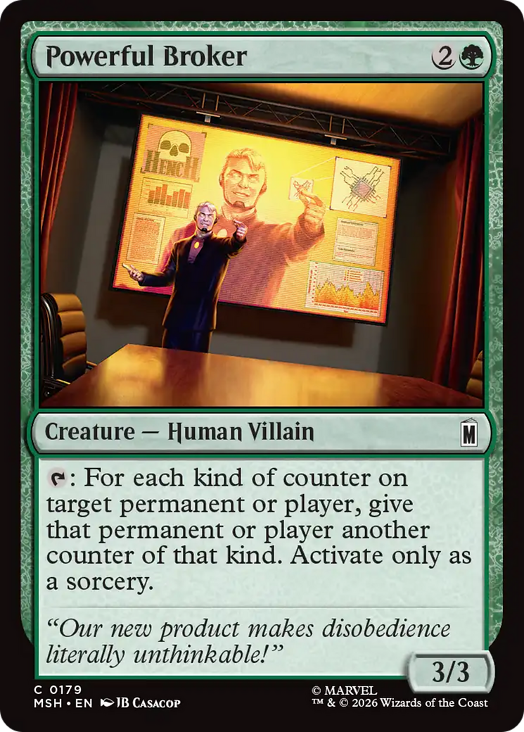 Powerful Broker [Marvel Super Heroes] | Card Merchant Takapuna