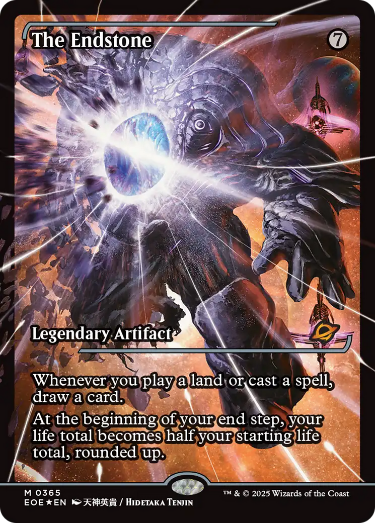 The Endstone (Showcase) [Edge of Eternities] | Card Merchant Takapuna