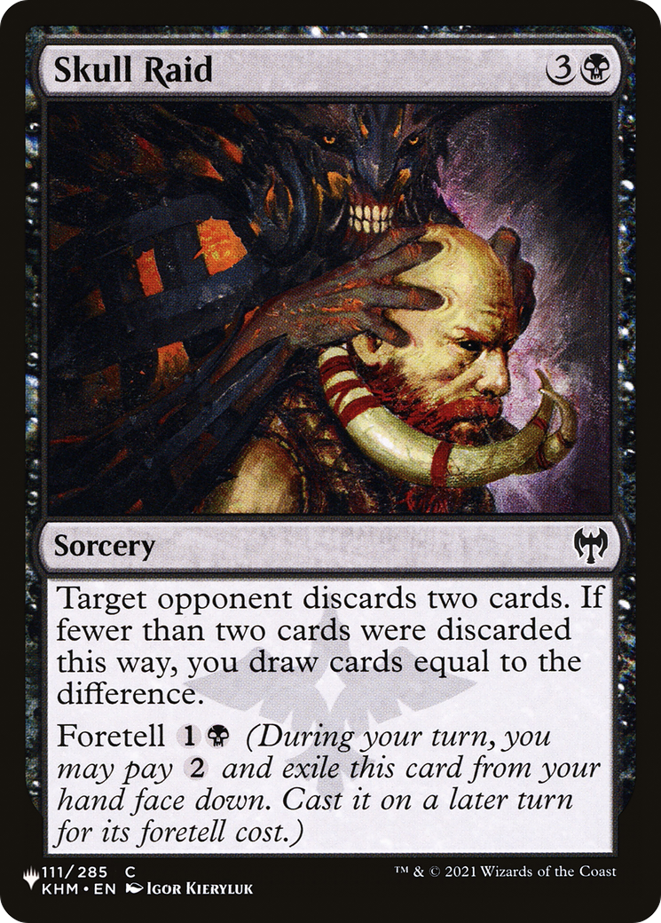 Skull Raid [The List] | Card Merchant Takapuna