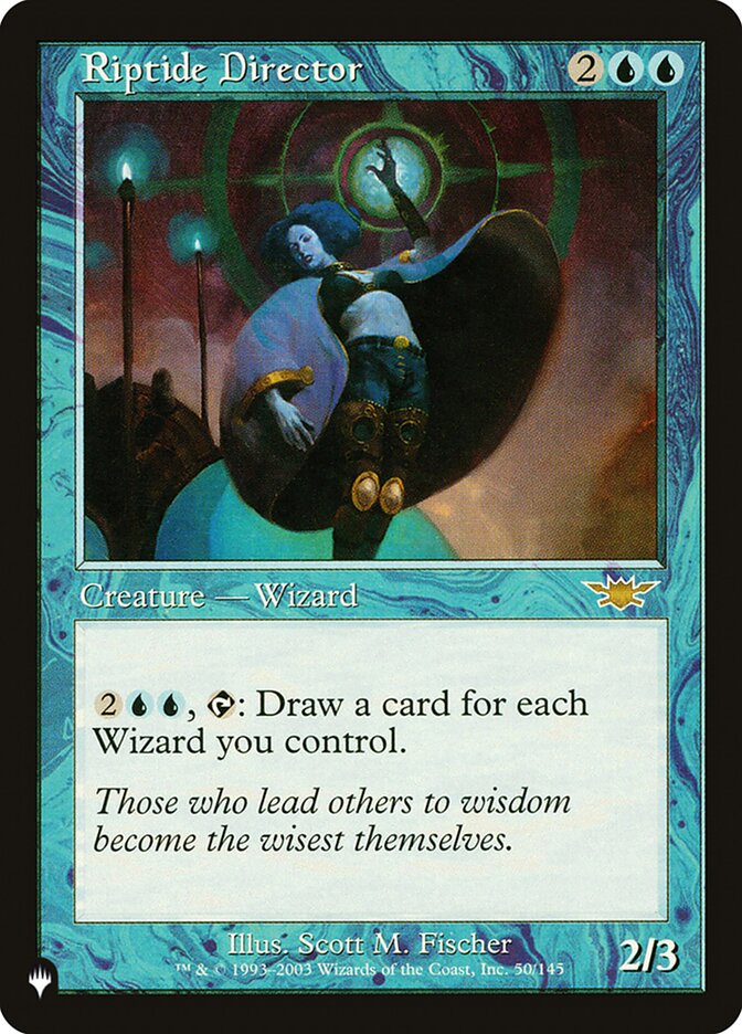 Riptide Director [The List] | Card Merchant Takapuna