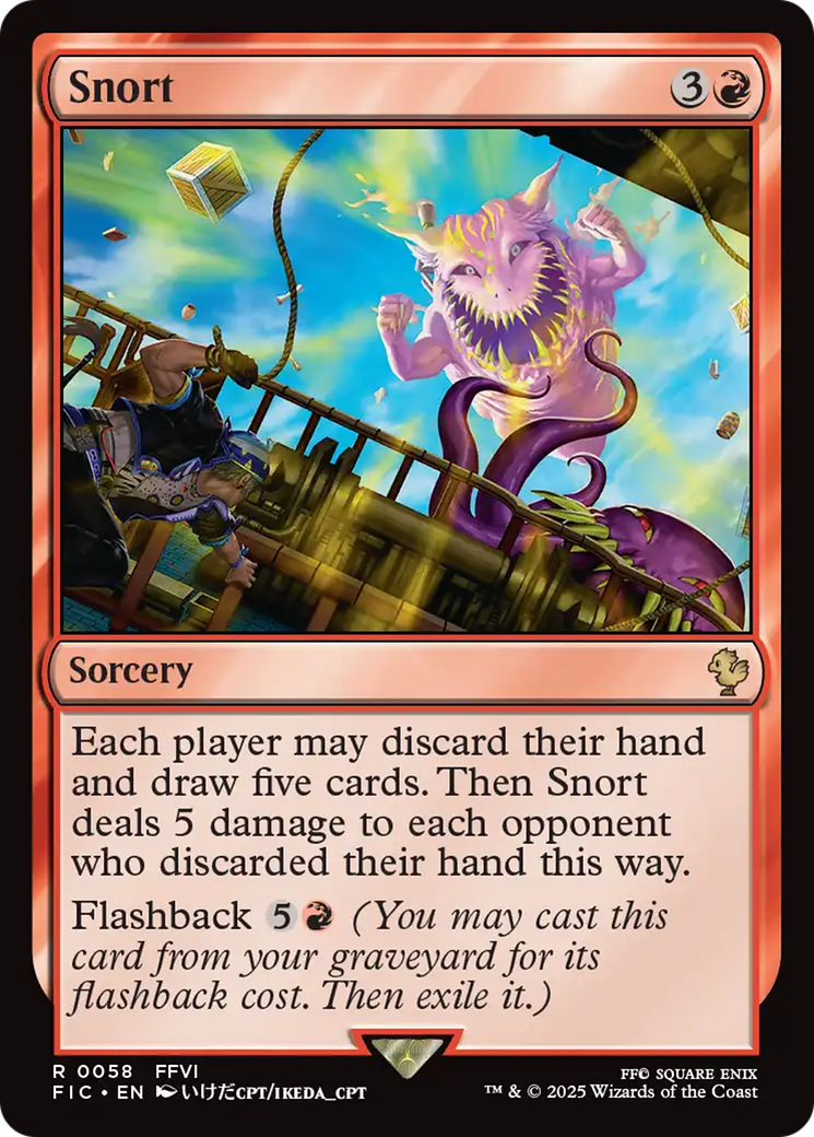 Snort [FINAL FANTASY Commander] | Card Merchant Takapuna