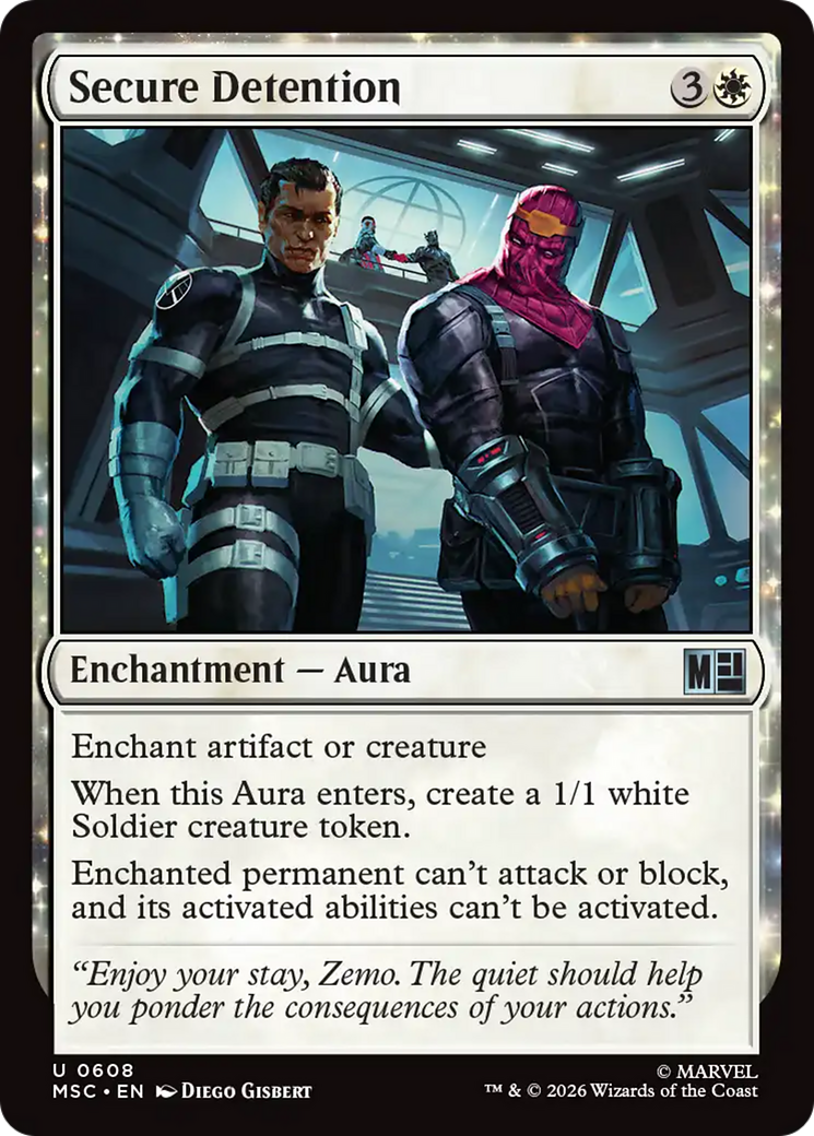 Secure Detention [Marvel Super Heroes Commander] | Card Merchant Takapuna