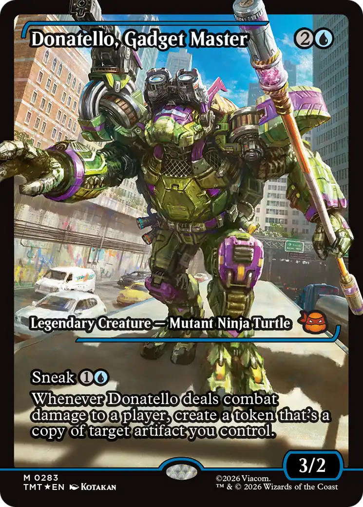 Donatello, Gadget Master (Showcase) [Teenage Mutant Ninja Turtles] | Card Merchant Takapuna
