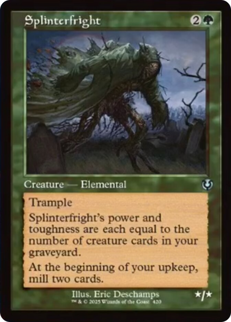 Splinterfright (Retro Frame) [Innistrad Remastered] | Card Merchant Takapuna