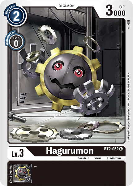 Hagurumon [BT2-052] [Release Special Booster Ver.1.0] | Card Merchant Takapuna
