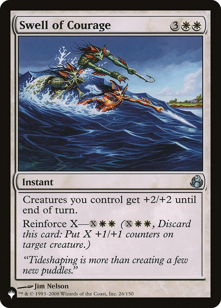 Swell of Courage [The List] | Card Merchant Takapuna