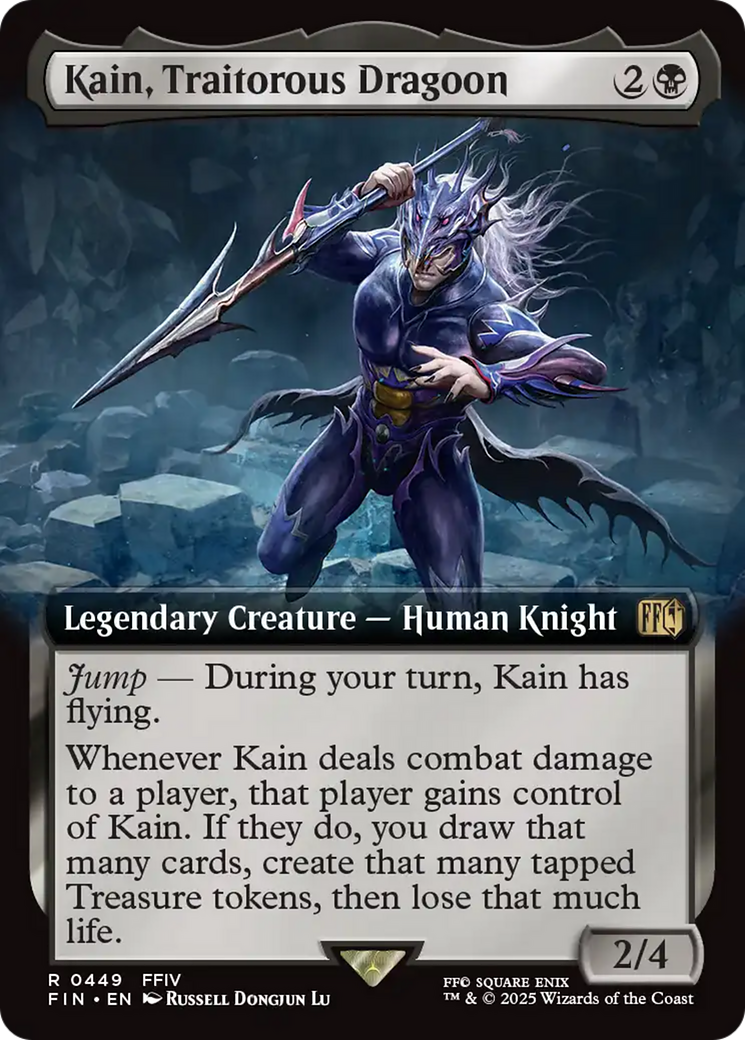 Kain, Traitorous Dragoon (Extended Art) [FINAL FANTASY] | Card Merchant Takapuna
