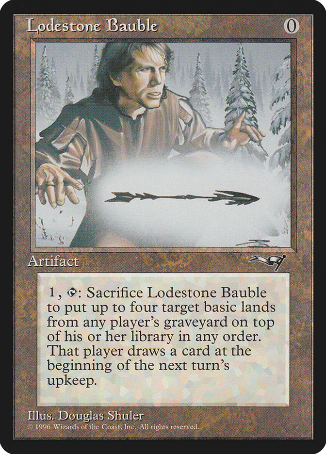 Lodestone Bauble [Alliances] | Card Merchant Takapuna