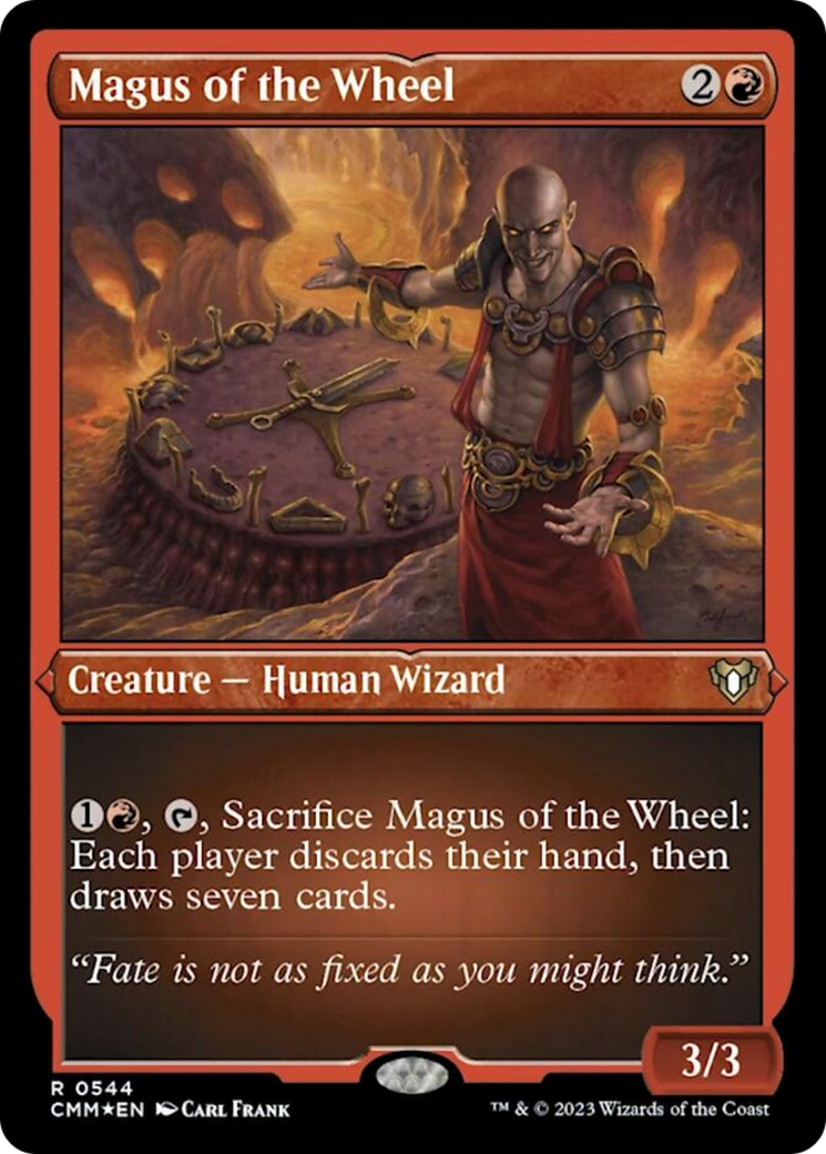 Magus of the Wheel (Foil Etched) [Commander Masters] | Card Merchant Takapuna