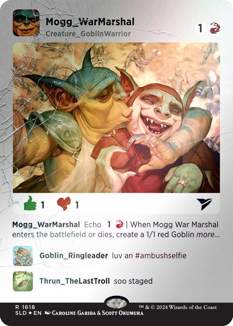 Mogg War Marshal (Rainbow Foil) [Secret Lair Drop Series] | Card Merchant Takapuna