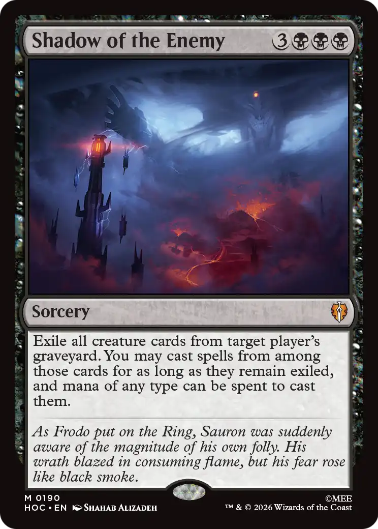 Shadow of the Enemy [The Hobbit: Eternal-Legal] | Card Merchant Takapuna