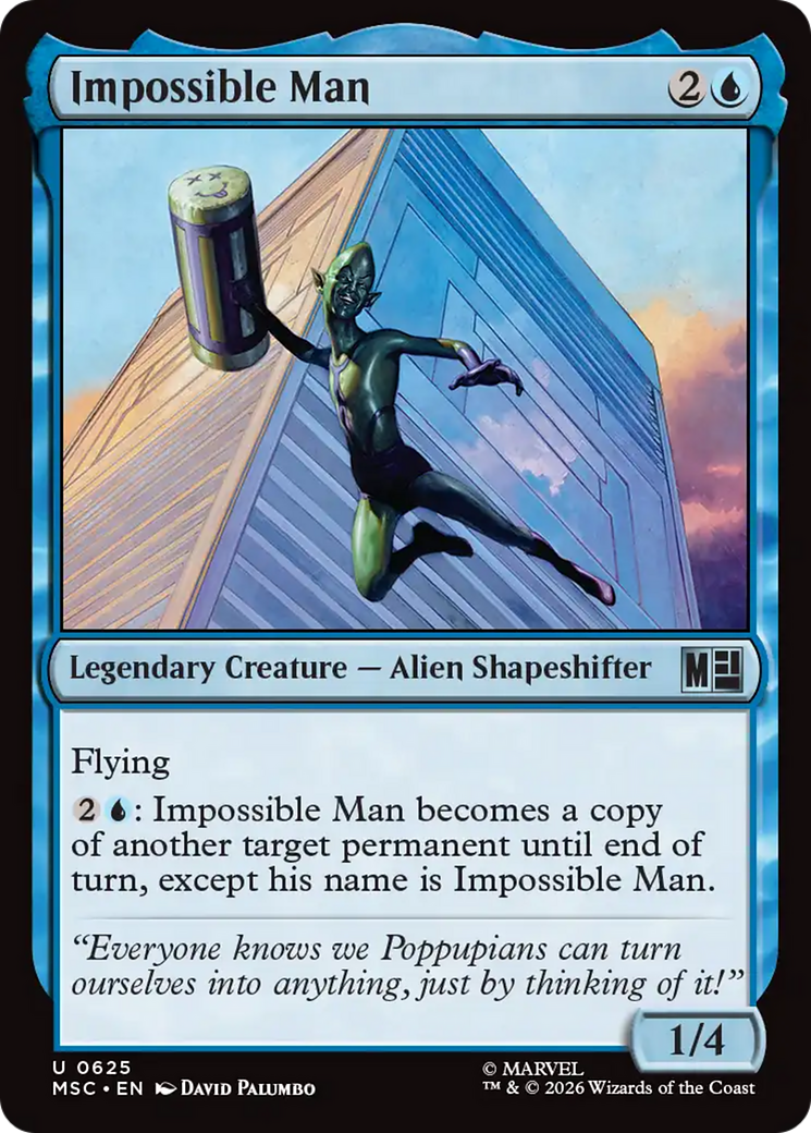 Impossible Man [Marvel Super Heroes Commander] | Card Merchant Takapuna