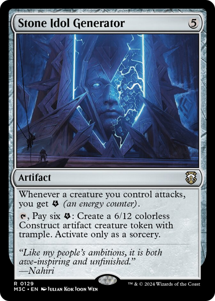 Stone Idol Generator [Modern Horizons 3 Commander] | Card Merchant Takapuna