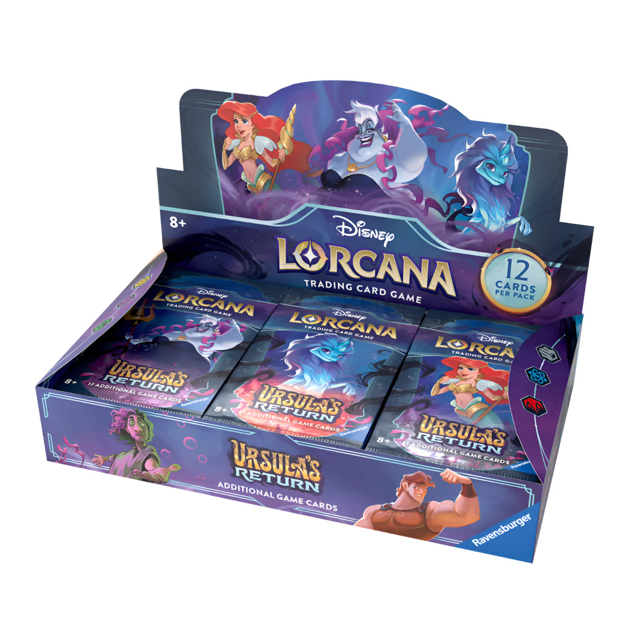 Disney Lorcana TCG Ursula's Return Booster Box | Card Merchant Takapuna