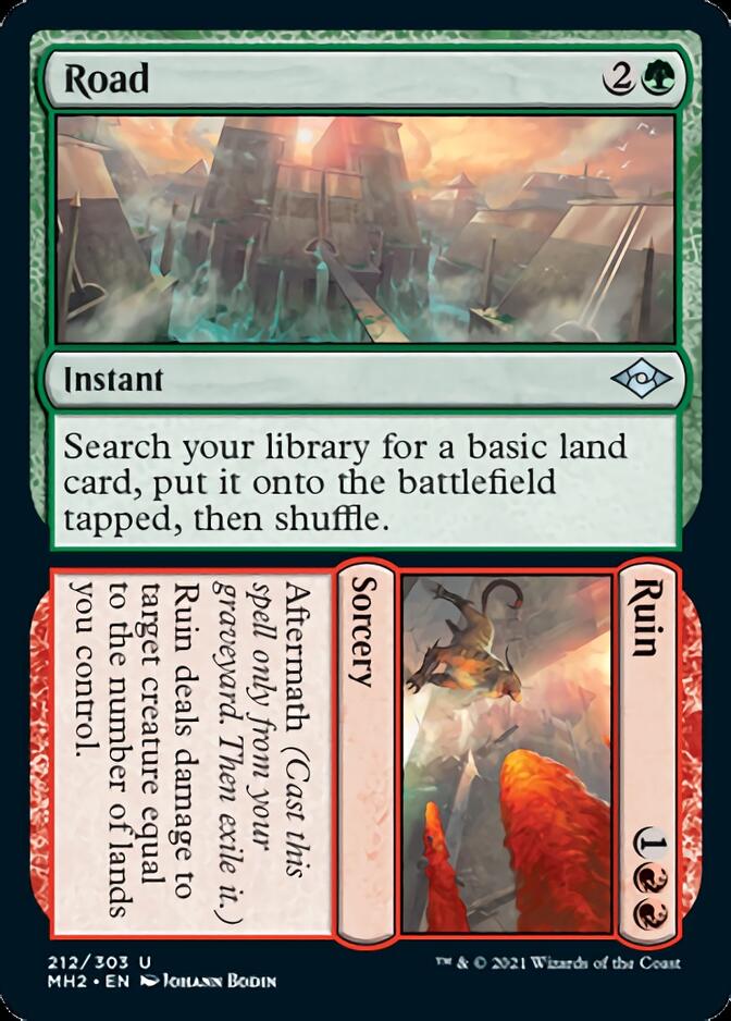 Road // Ruin [Modern Horizons 2] | Card Merchant Takapuna