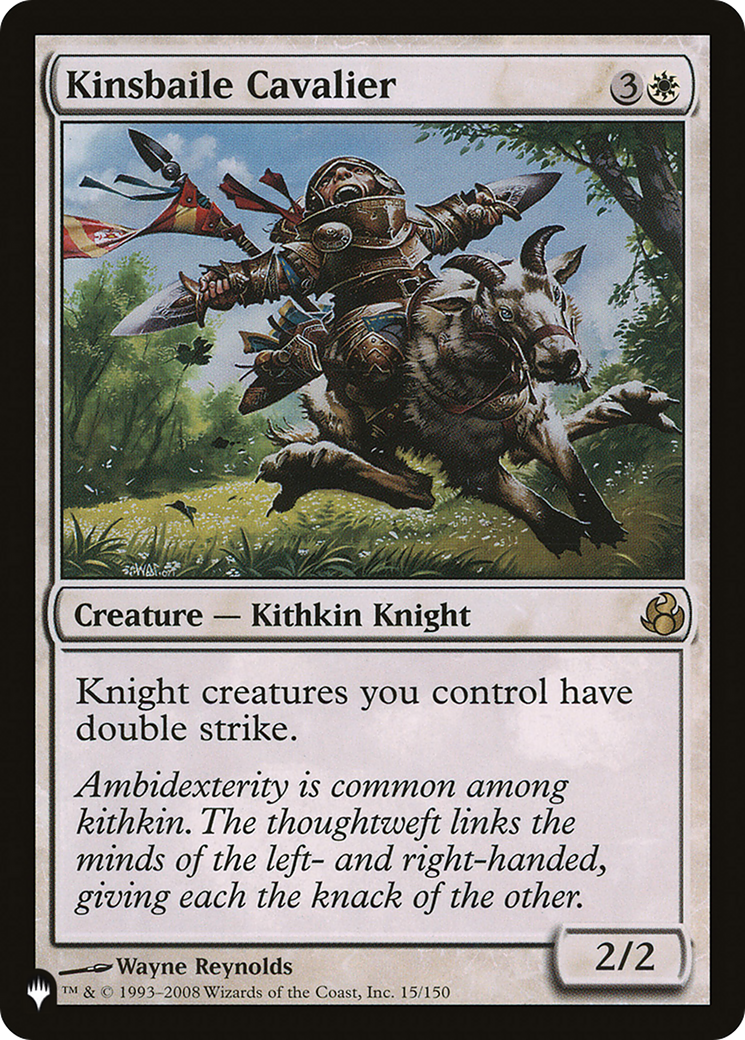 Kinsbaile Cavalier (MOR) [The List] | Card Merchant Takapuna