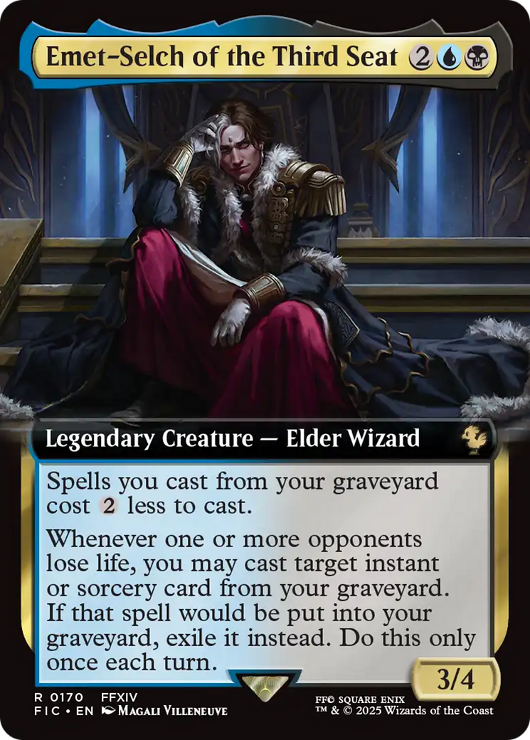 Emet-Selch of the Third Seat (Extended Art) [FINAL FANTASY Commander] | Card Merchant Takapuna