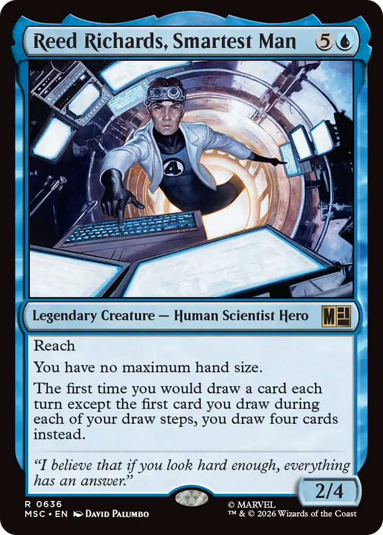Reed Richards, Smartest Man [Marvel Super Heroes Commander] | Card Merchant Takapuna