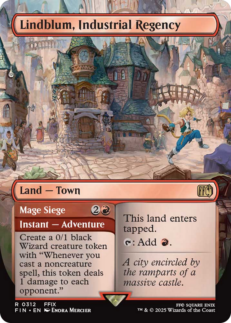 Lindblum, Industrial Regency (Borderless) [FINAL FANTASY] | Card Merchant Takapuna