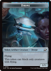 Robot // Drone Double-Sided Token [Edge of Eternities Tokens] | Card Merchant Takapuna