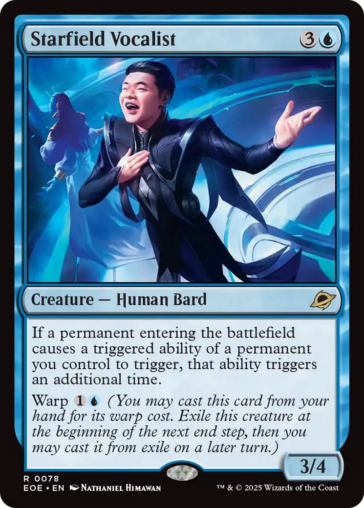 Starfield Vocalist [Edge of Eternities] | Card Merchant Takapuna