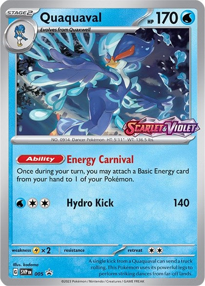 Quaquaval (005) [Scarlet & Violet: Black Star Promos] | Card Merchant Takapuna