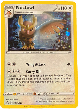 Noctowl (SWSH027) [Sword & Shield: Black Star Promos] | Card Merchant Takapuna
