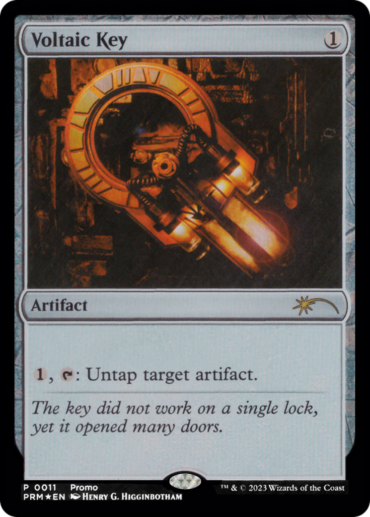 Voltaic Key (Graphic Novel Insert) [Media Promos] | Card Merchant Takapuna
