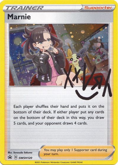 Marnie (SWSH120) [Sword & Shield: Black Star Promos] | Card Merchant Takapuna