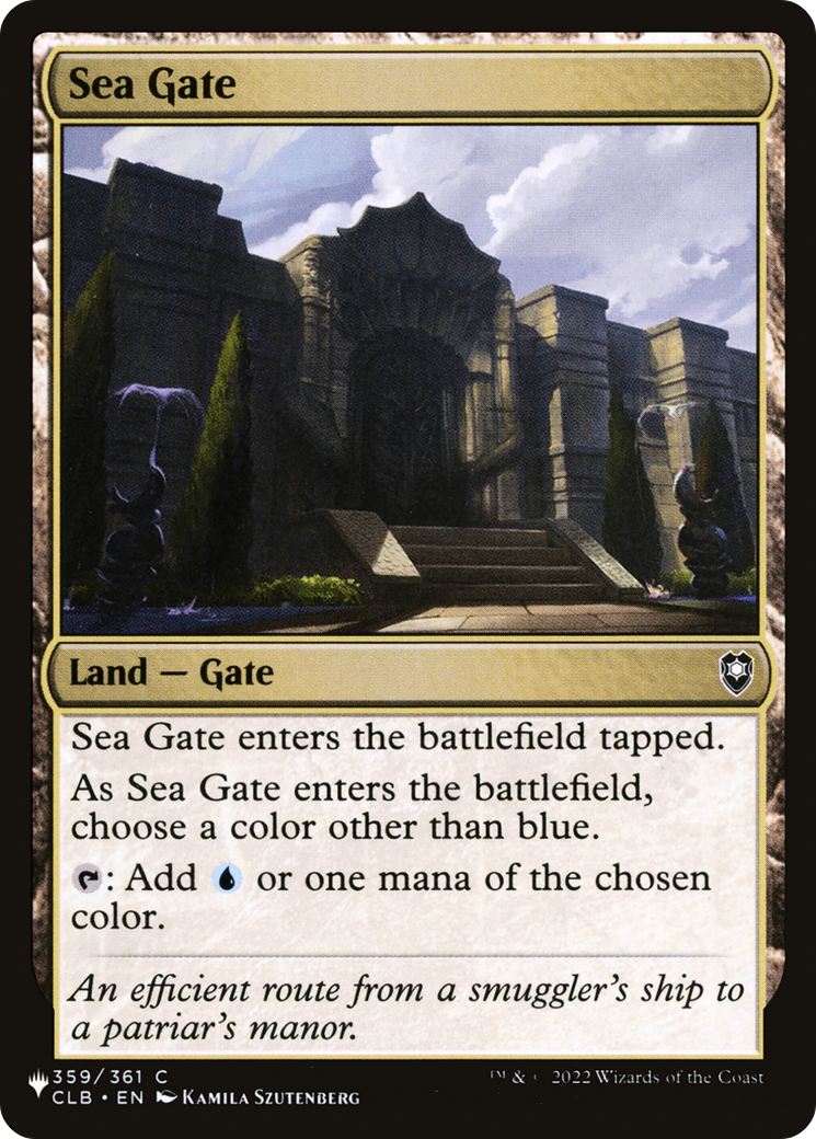 Sea Gate [The List] | Card Merchant Takapuna