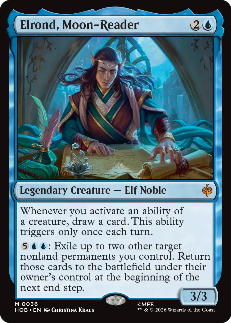 Elrond, Moon-Reader [The Hobbit] | Card Merchant Takapuna