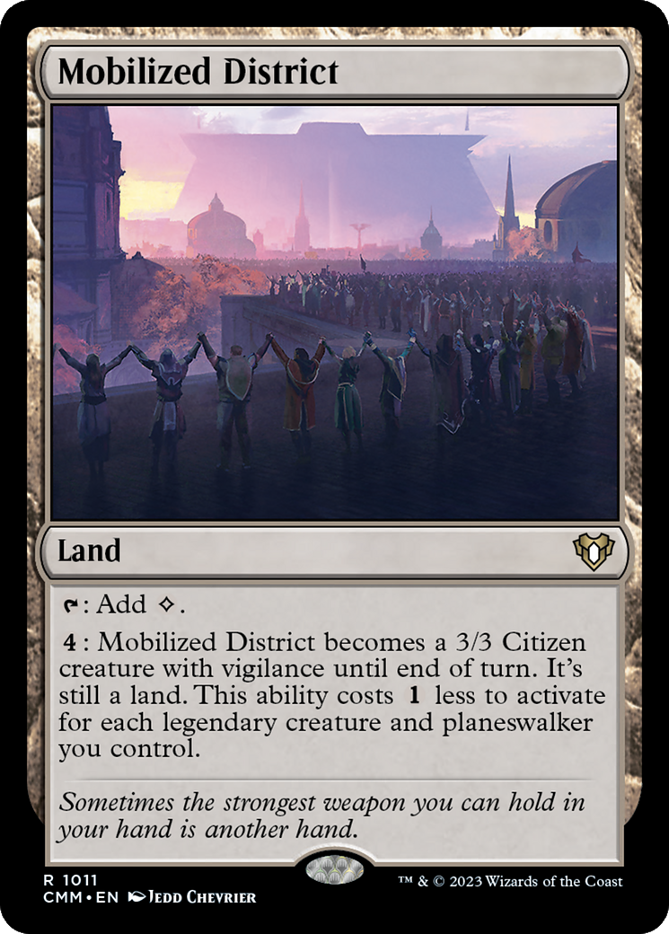 Mobilized District [Commander Masters] | Card Merchant Takapuna